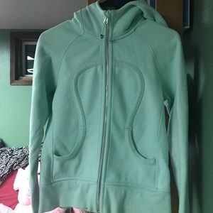 Mint Green Scuba Hoodie